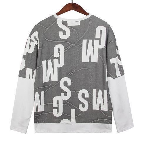 product_image_name-Berrykey-Men's Spring Casual Slim Fit Floral Long Sleeve T Shirts Sweatshirts-Grey-5