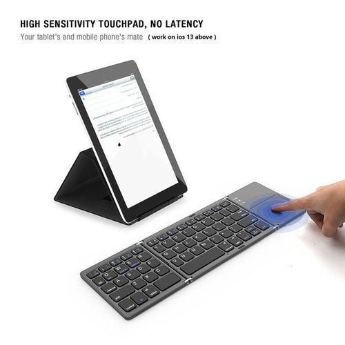 product_image_name-Generic-B033 Mini Foldable Wireless Bluetooth Keyboard, Suitable for Windows, Android, IOS-6