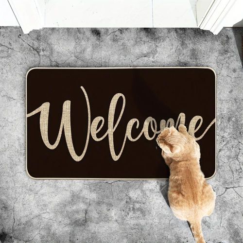 product_image_name-EiFESS-Flax Entrance Welcome Doormat Washable Mat black-5