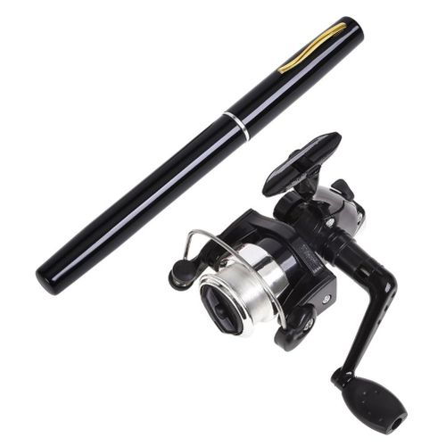 Shop Generic 2Pcs/Set Pen Type Fishing Rod Spinning Wheel Online