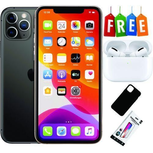 product_image_name-Generic-iPhone 11 Pro 64GB - Midnight Green – Powerful A13 Chip, 4GB RAM, 4K Camera, Long Battery + FREE Accessories-1