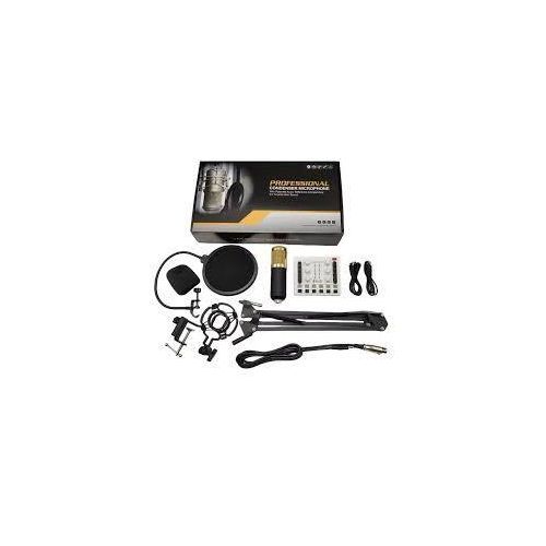 Generic Professional Studio Condenser Microphone Kit – High-Sensitivity Vocal Mic with Patented Audio Reference Compandor & Shock Mount