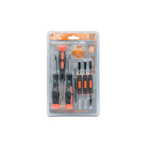 Generic 8-Piece Telecommunication Precision Screwdriver Set
