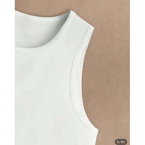 product_image_name-AD-3pcs Boys Cotton Singlet (7 - 8 years) - White-2