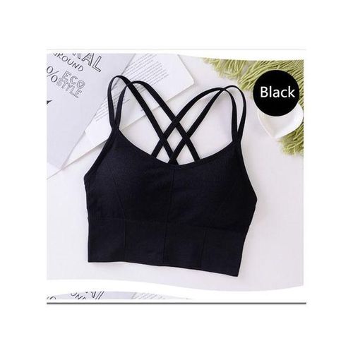 Shop Fashion Sports Underwear Women's Sports Bra Padding Top Sports Online