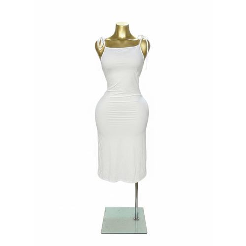 Shop Fashion White Tie Strap Bodycon Midi Dress Online | Jumia Ghana