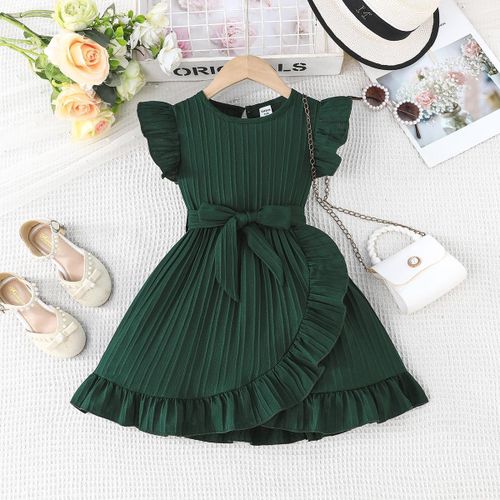 product_image_name-Kids Corner-Girl Summer Dress-Green-1