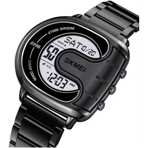 product_image_name-Skmei-2298 Digital Stainless Watch - Black-1