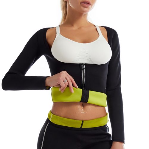 Shop Generic Neoprene Sauna Vest Body Slimming Waist Trainer Fashion  Workout Shapewear Adjustable Sweat Belt Corset Online
