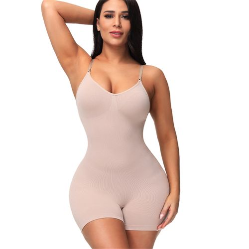 Shop Generic Women Bodysuit Shapewear Smooth Body Briefer Lifter Tummy  Control Body Shaper Extra Firm Seamless One Piece Shaper with Bra Online