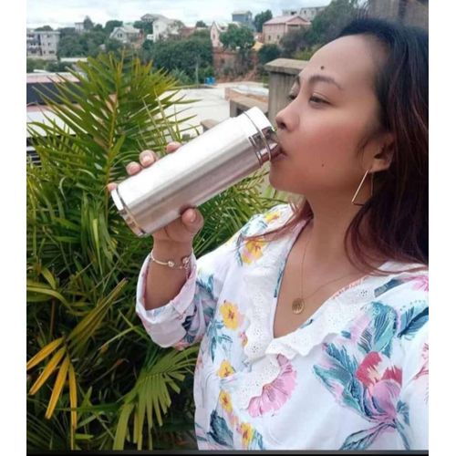 product_image_name-Longrich-Energizing Alkaline Pi-Cup with Tourmaline Gemstones Anti-Oxidant Rich HealthyWater (1 Silver Bottle-400ml)-8