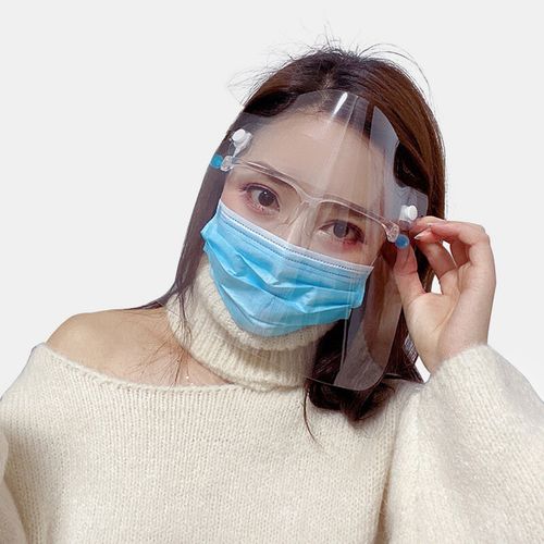 product_image_name-White Label-Protective Face Shield Spectacle + Free Nose Mask  - Transparent-5