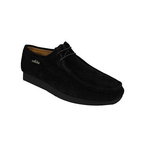 Shop Wallabees Suede Lace-up Moccasin Shoes - Black Online | Jumia Ghana
