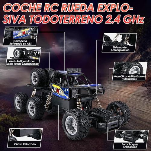 Generic Remote Control Off-Road Vehicle / Racing Mountain Car Toy - image 3