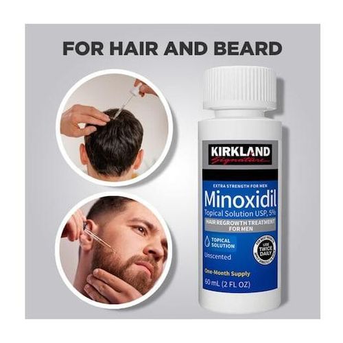 product_image_name-Generic-Kirkland minoxidil hair and beard growth oil (1Pcs) blue-2