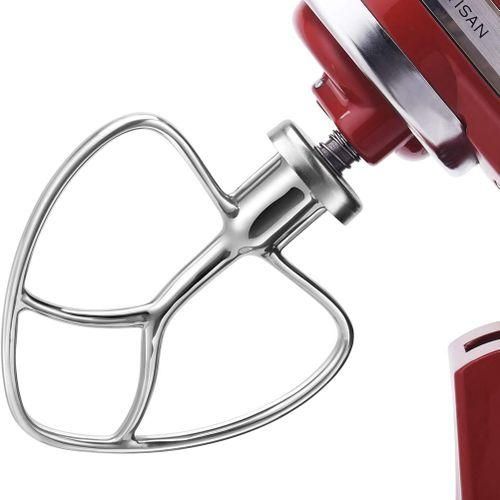 Mixer Attachment Stainless Steel Flat Beater for KitchenAid 4.5-5QT K45SS  KSM75 Drop Shipping