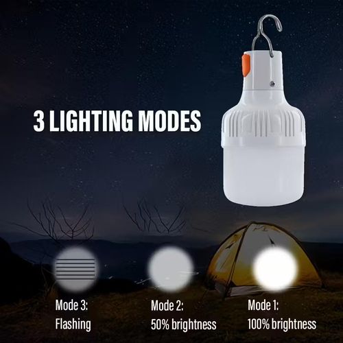 product_image_name-Generic-Rechargeable Light Bulb Home / Outdoors 30W-Cool White-3