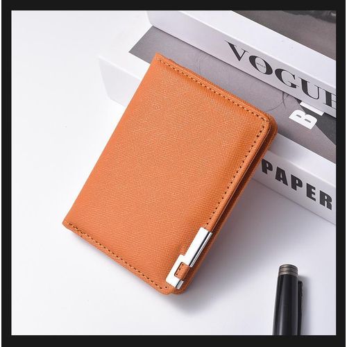 product_image_name-Fashion-Men's short wallet, PU leather wallet, multi-card slot card holder-2