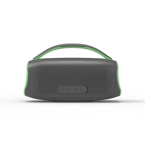Docooler T16 Portable Outdoor Wireless Bluetooth Speaker with Handle - Green & Black