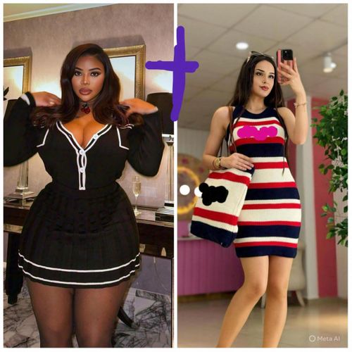 product_image_name-Fashion 254-Elegant 2 in 1 dress plus jewelry -1