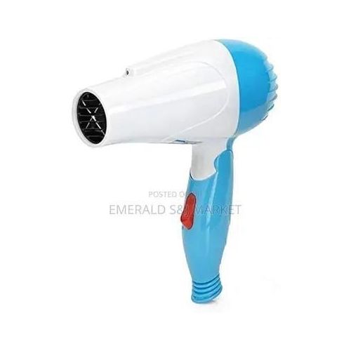 product_image_name-Generic-Mini Foldable Hand Hair Dryer – Compact, Powerful & Travel-Friendly-1