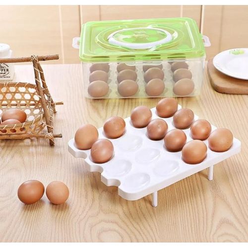 product_image_name-AD-2pcs Multifunctional Egg Tray - Multicolour-2