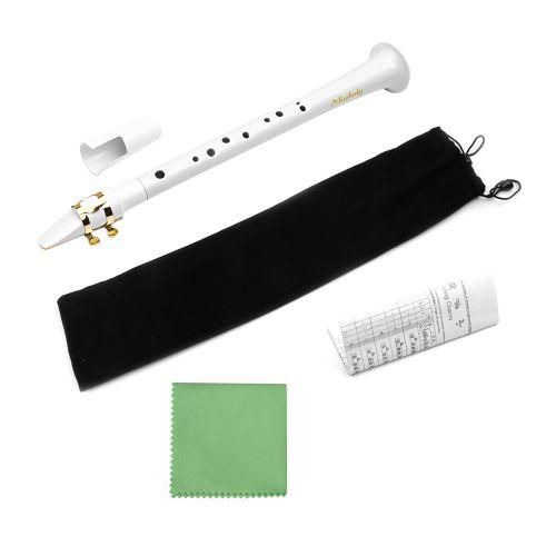 Shop Muslady White Pocket Sax Portable Mini Saxophone Little Online ...