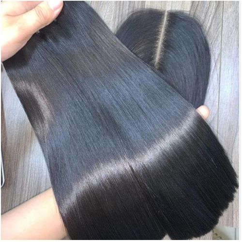 product_image_name-Generic-2Pcs Premium Vietnamese Double Drawn Single Donor Body Wave And Bone Straight - Black-4