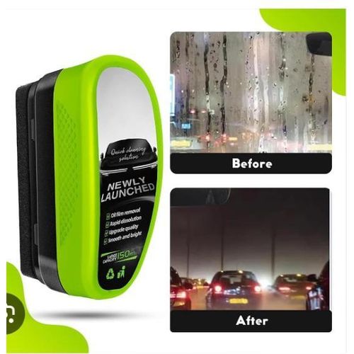 AD Car Windscreen Cleaning Brush for Crystal Clear Screen - Multicolour - image 2