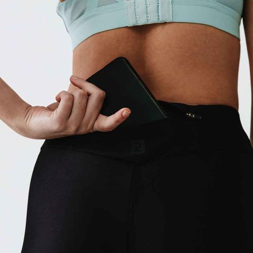 product_image_name-Kalenji-Women's Long Running Leggings Dry - Black-5