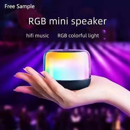Generic Multi-color lights Good Quality Bluetooth Speaker - image 2