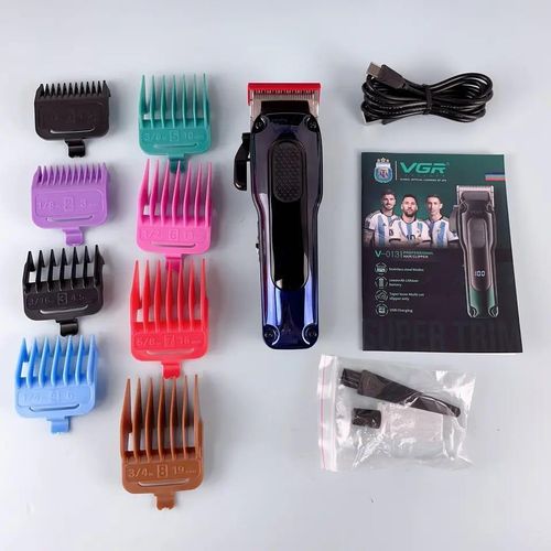 Generic V-013  VGR Chargeable  Professional Hair Trimmer - 2000mAh - Black - image 2