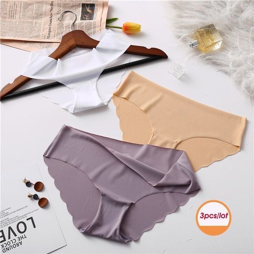 Shop Fashion 3PCS/Set Women Seamless Panties Y Female Underpants