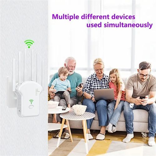 product_image_name-Generic-Internet Repeater, 2.4GHz WiFi Signal Booster, 300Mbps-4