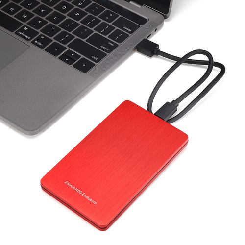 Generic Portable 2.5'' External Hard Drive 8TB USB3.0 /2.0 SATA HDD Mobile Hard Disks Red