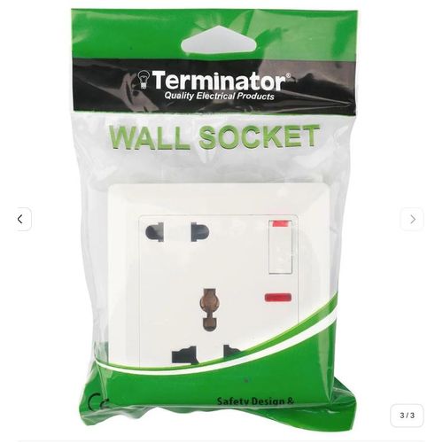 TERMINATOR Wall plate socket