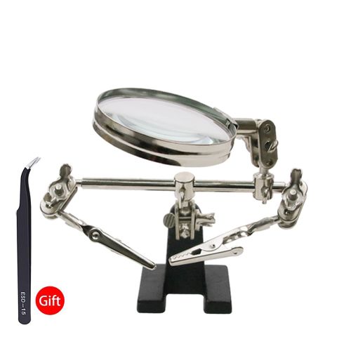 Shop Generic 4.5X Magnifying Headset with LED Light Magnifying Glass Head  Online