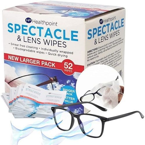 product_image_name-Healthpoint-Spectacle & Lens Wipes (52 Wipes) - White-1