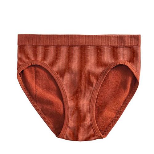 Shop Generic Women High Waisted Panties Ribbed Cotton Seamless