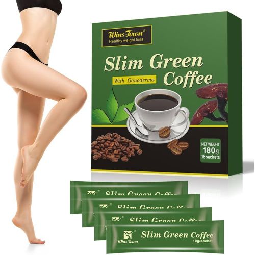 product_image_name-Generic-Wins Town Slim Green Coffee with Ganoderma – Natural Green Coffee for Metabolism Support, Energy & Wellness (18 Sachets)-1