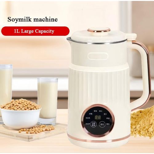 Generic  Soy Milk Maker High-Capacity - 1L - Cream - image 2