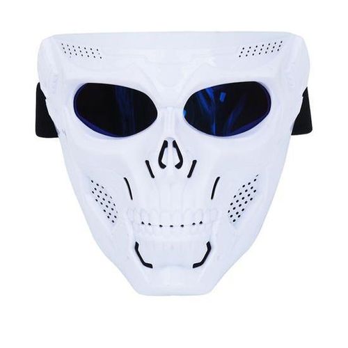 Generic Skull Face Goggles Mask – Tactical Outdoor Protection (white)