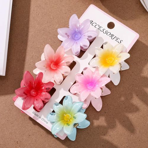product_image_name-Generic-6-Piece Set of Flower Claw Clips-1