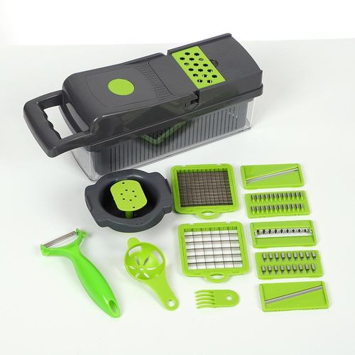 Generic Vegetable Chopper Handle Food Grater Peeler Vegetable Slicer Dicer Kitchen Cutter - image 3