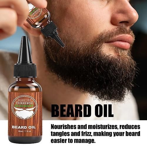YURHERSU 9pcs Beard & Hair Growth/Care Kit – Complete Grooming Set - image 4