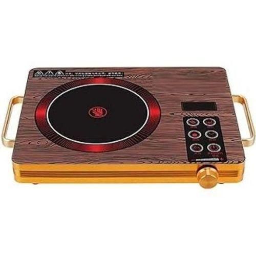 Ctronics LCD Digital Single Electric Hot Plate - Gold CIC-118GY - image 2