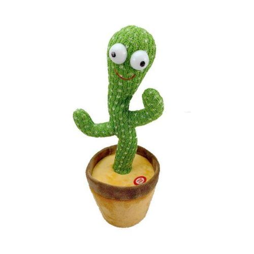 product_image_name-Fashion-Colorful Dancing Cactus Toy - Green/Brown-4