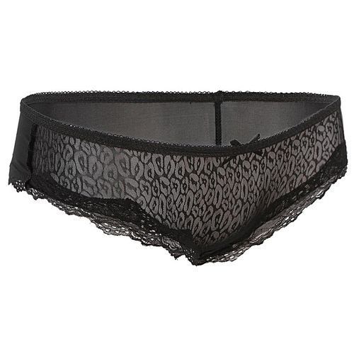 Fancy Lace Ladies Underwear-Black