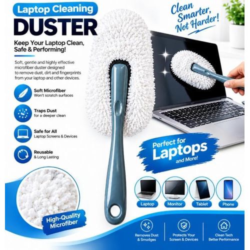 AD Multifunctional TV,Laptop,Tablet Cleaning Brush - Multicolour