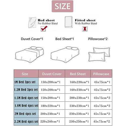 product_image_name-Generic-(4-piece)1.8m Bed Queen-Size Bedding Set - Includes Duvet Cover, Flat Sheet And Two Pillowcases(Yellow Crown)-5